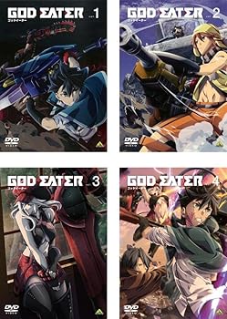 【中古】GOD EATER ゴッドイーター [レンタル落ち] 全4巻セット [マーケットプレイスDVDセット商品]｜スカーレット2021
