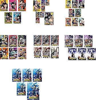 【中古】僕のヒーローアカデミア シーズン 1、2、3、4、5、6、7 [レンタル落ち] 全44巻セット [マーケットプレイスDVDセット商品]｜スカーレット2021