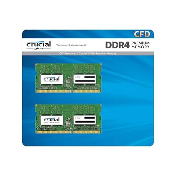 【中古】CFD販売 Crucial by Micron ノートPC用メモリ DDR4-2666 (PC4-21300) 8GB&times;2枚 260pin SO-DIMM 無期限保証 相性保証 W4N2666CM-8GB｜スカーレット2021