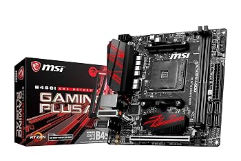 【中古】MSI B450I GAMING PLUS AC Mini-ITX ゲーミングマザーボード [AMD B450チップセット搭載] MB4532｜スカーレット2021