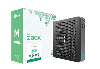 【中古】ZBOX Mシリーズ edge MI666 ミニPC/Core i7-1165G7/インテル Iris Xe Graphics/16GB DDR4/256GB SSD/Windows 11 Pro|スカーレット2021