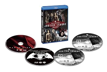【中古】ジャスティス・リーグ:ザック・スナイダーカット ブルーレイ トリロジー・セット (4枚組) [Blu-ray]｜スカーレット2021