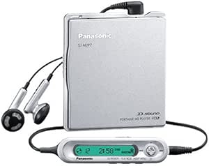 【中古】［非常に良い］パナソニック ポータブルMDプレーヤー シルバー SJ-MJ97-S