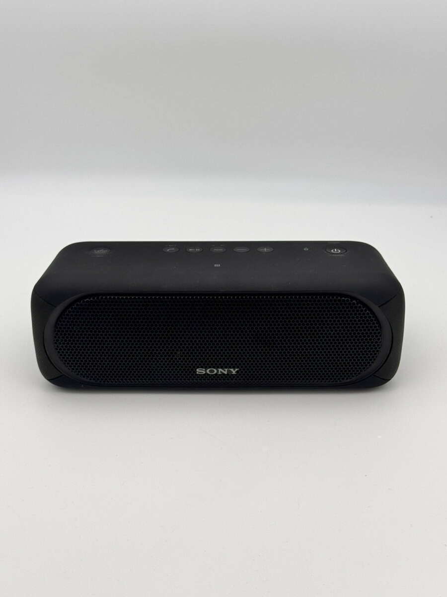 【中古】［非常に良い］ソニー ワイヤレスポータブルスピーカー 重低音モデル SRS-XB40 : 防水/Bluetooth/専用スマホアプリ対応 ライティング機能搭載 ブラック SRS-XB4｜スカーレット2021