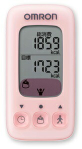 オムロン 活動量計 HJA-310-PK カロリスキャン (ピーチ)