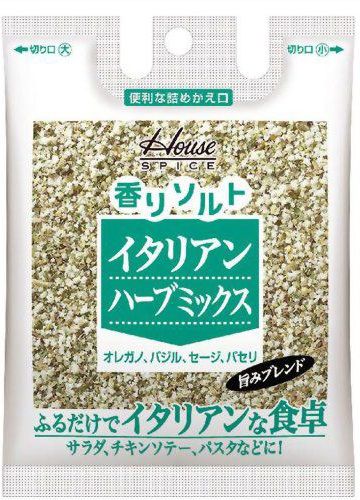 楽天市場 ハウス 香りソルト イタリアンハーブミックス 袋入り 37g つめかえ用 お塩 スパイス 用途いろいろ 大将もビックリ ｓｃｂ