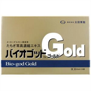 太田胃散 バイオゴッドゴールド (80mL×30袋) たもぎ茸100%の健康食品