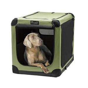 【J】 ソフ・クレート n2 (XL大いさ) 室内・露天用愛玩動物伏せ篭 31.8kgまでの愛玩動物用