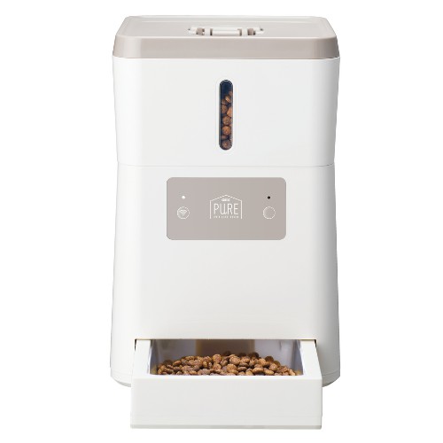 ジェックス GEX PURE PET AUTO FEEDER PPAF01-WH 自動給餌器 (1台) ペット えさやり機|大将もビックリ!SCB