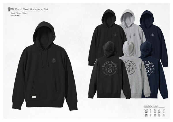 EAZYMISS EM COUCH Hood Pullover メンズ流行り物 トップス ティーシャツ 半袖 表どおり