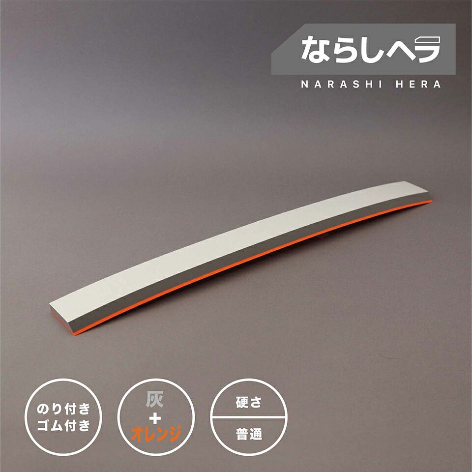 楽天市場】【公式】ならしヘラ 白＋オレンジ W-50（ゴム付き