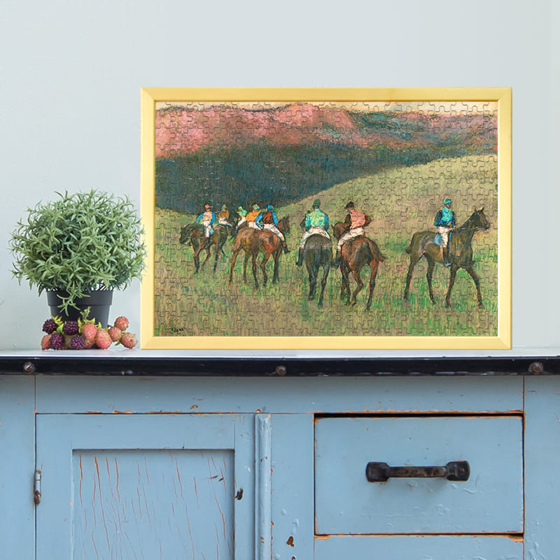 楽天市場】1000ピースジグソーパズル 富士駿馬（小笠原ゑつこ