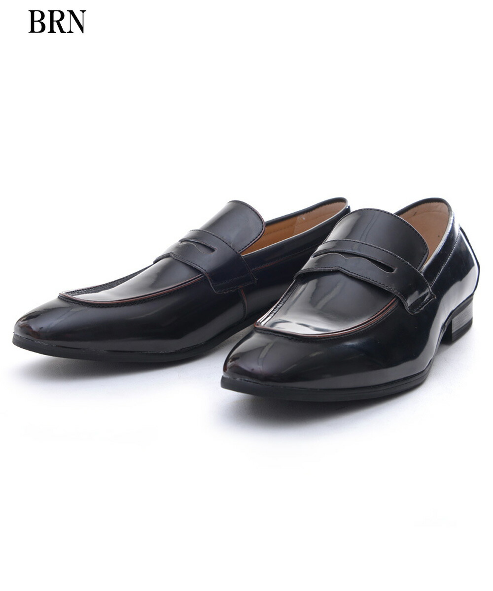 楽天市場 フェイクレザーペニーローファー 全3色 あす楽対応 靴 メンズ ローファー フェイクレザー 30代 40代 50代 60代 Mr George ミスタージョージ