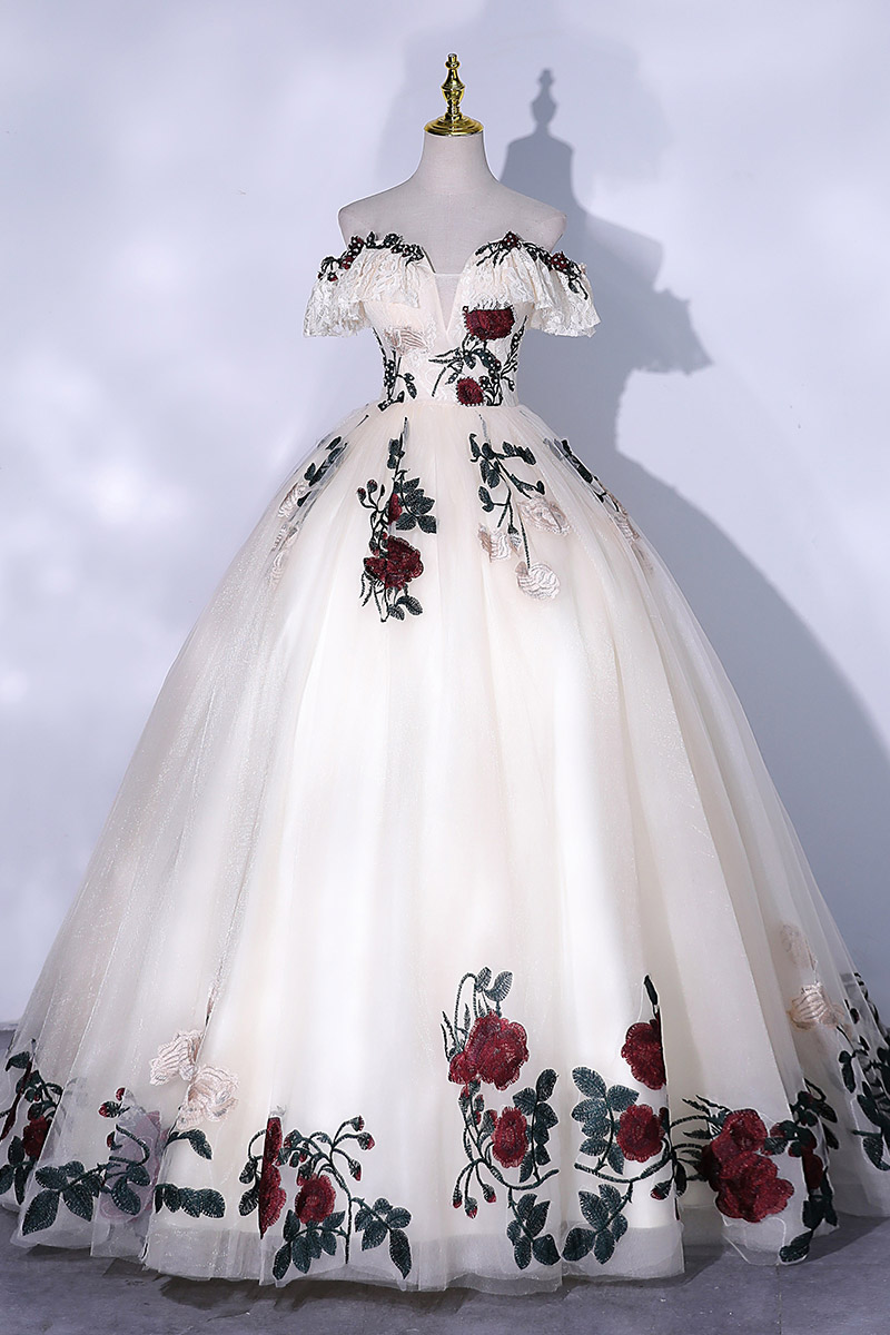 上質 ウエディングドレス 結婚式 可愛い 花嫁 プリンセスラインドレス