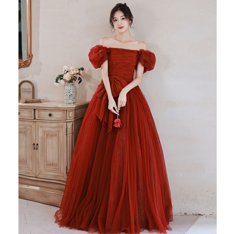 2way Aラインドレス 結婚式 パーティードレス　ロング丈 Lace Ladies パーティードレス ワンピース ドレス ロング丈 A