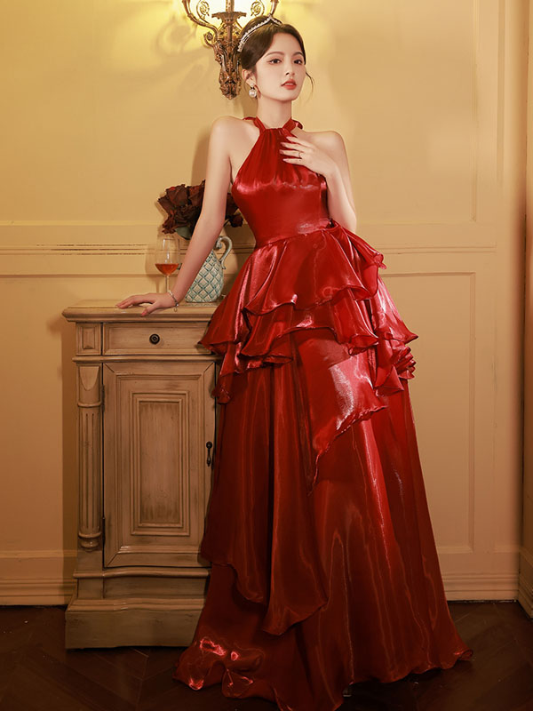 楽天市場】カラードレス パーティードレス ウェディングドレス ロング