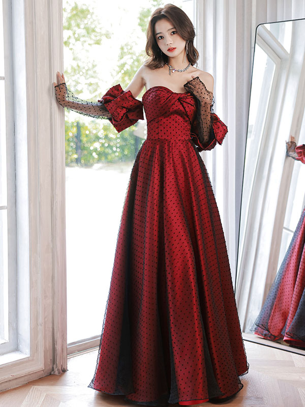 2way カラードレス 2way カラードレス ロングドレス プリンセス ビスチェ パフスリーブ