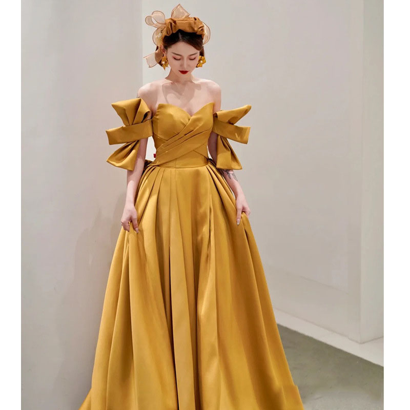 カクテルドレス イエロー9-11号 楽天市場】ウェディングドレス ウエディングドレス カラードレス