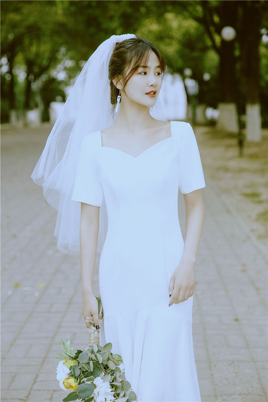 花嫁 ドレス ウェディングドレス 演奏会 高級感 ワンピース ビーチフォト後撮り 海外挙式 発表会 結婚式 二次会 Wedding Dress 結婚式 ブライダル パーティードレス セミオーダー ウェディングドレス 花嫁 二次会 海外挙式 リゾート ブライダル ロングドレス 大人 上品