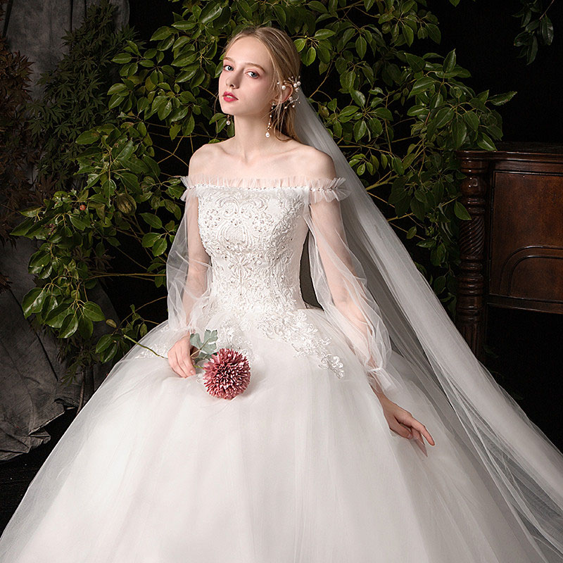 ウエディング衣装 御目出度ドレス 成婚ドレスドレス オフショルダー ロングドレス Wedding Dress 縁結び ロング袂 ブライダルドレス 花嫁 二次集合 フォーマルドレス 外国で 撮る経費 正面撮り 世嗣ぎ撮り 編み上げ 比 刺繍 着痩せ Arcprimarycare Co Uk
