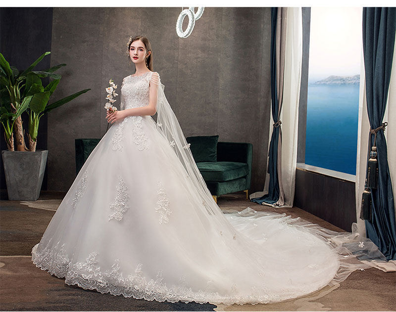 ブライダル御衣 御目出度 ワンピース ウェディングドレス ウェディングドレス ロングギア フォーマルドレス 羽袖あり 編み上げ 縫い 海外 撮る料 花よめ 集まりドレス ロング 御姫様ドレス 交歓会 ドレス Komma Duesseldorf De