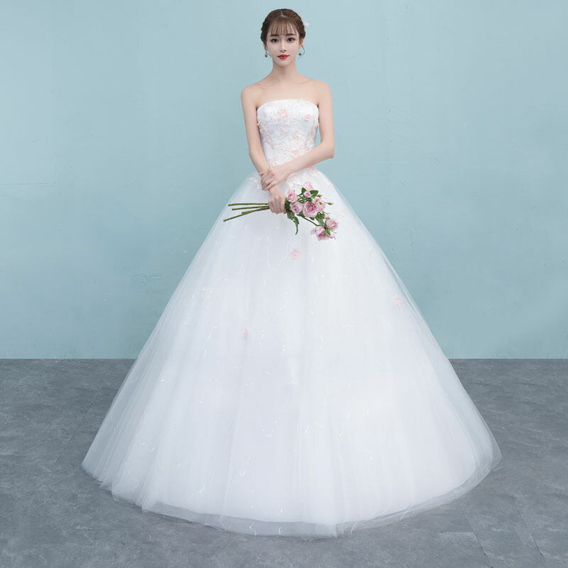 最新入荷 ロング 撮影用 海外 刺繍 編み上げ ノースリーブ フォーマルドレス ブライダルドレス ワンピース 結婚式 ビスチェ パーティードレス 花嫁 ウエディングドレス ウェディングドレス お姫様ドレス ドレス 披露宴 Vestido 233 Www Laxclothing Com