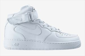 【送料無料】ナイキ　NIKE ナイキ エア フォース 1 MID'07 NIKE AIR FORCE 1 MID '07 ホワイト/ホワイト