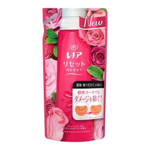 PGレノアリセット フレッシュローズナチュラルガーデンの香り つめかえ用 480ml 10％OFF