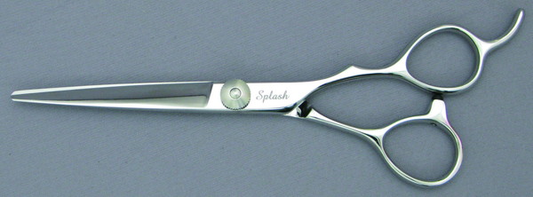 スプラッシュ　カットシザー　ＡＣＫ-６０Ｆ【取り寄せ商品A】【美容師用シザー プロ用 シザー カットシザー セニングシザー スキバサミ 散髪はさみ トリミングシザー（ペット） 理容師 ベースカット スライドカット チョップカット ブラントカット】｜シェーンコスメ