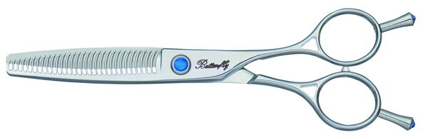 バタフライシザー　RG-30・15S【取り寄せ商品A】【美容師用シザー プロ用 シザー カットシザー セニングシザー スキバサミ 散髪はさみ トリミングシザー（ペット） 理容師 ベースカット スライドカット チョップカット ブラントカット】