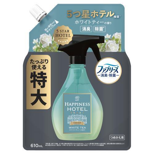 【ケース販売】【１ケース１２個入】Ｐ＆Ｇ　レノアハピネスミスト　ホワイトティーの香り　つめかえ特大サイズ　６１０ｍＬ（洗濯洗剤）