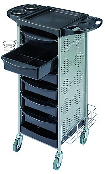 【メーカー直送・代引き不可】【北海道・沖縄、離島は別途送料がかかります】Ｃ&minus;３１６ 収納ワゴン ブラック【取り寄せ商品A】｜シェーンコスメ 23,891円