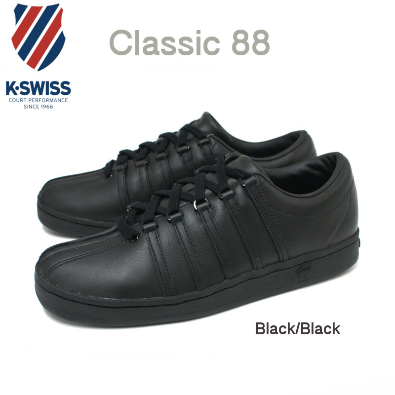 入れものイス K-SWISS CLASSIC88 古典派音楽88 メンズ スニーカー 黒いこと/黒いこと