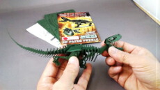 楽天市場 ウラノ ペーパークラフト 戦う恐竜 ティラノサウルスvsスピノサウルス 対象年齢12歳以上 難易度 スクールｔｏｗｎ