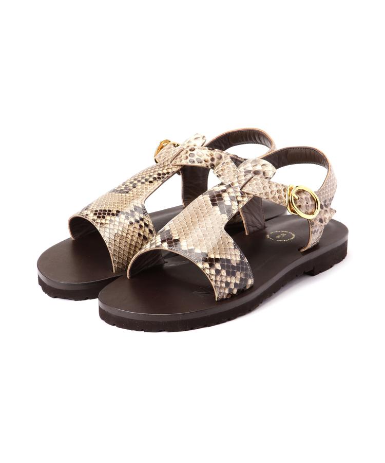 Schott/ショット 公式通販 |Women's |LA POCHE/ラポッシュ/LOTUS PYTHON/ロータスパイソン サンダル