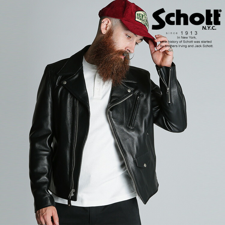 Schott/ショット 公式通販 |228US LAMB RIDERS JACKET/ラム ライダース｜Schott