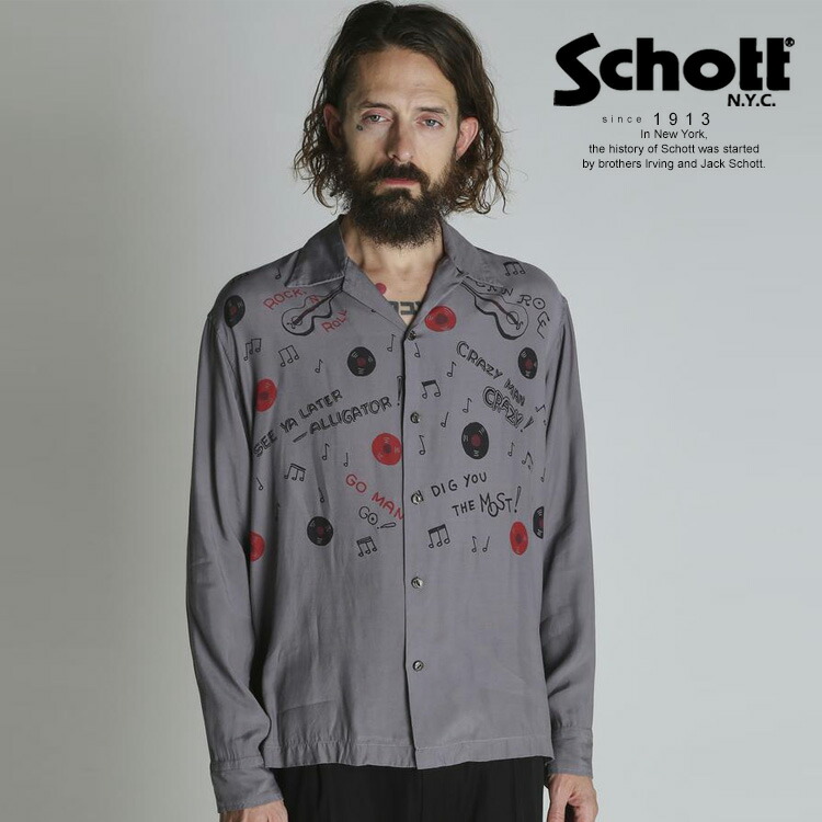 Schott/ショット 公式通販 |ROCK’N ROLL RAYON SHIRT/ロックンロール レーヨンシャツ