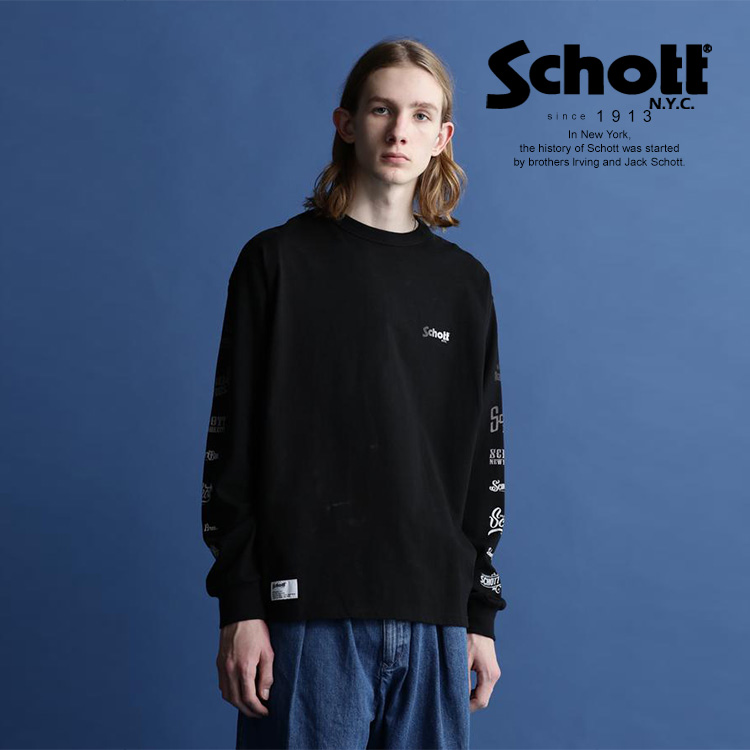 楽天市場】☆SALE |Schott/ショット 公式通販 |L/S T-SHIRT 