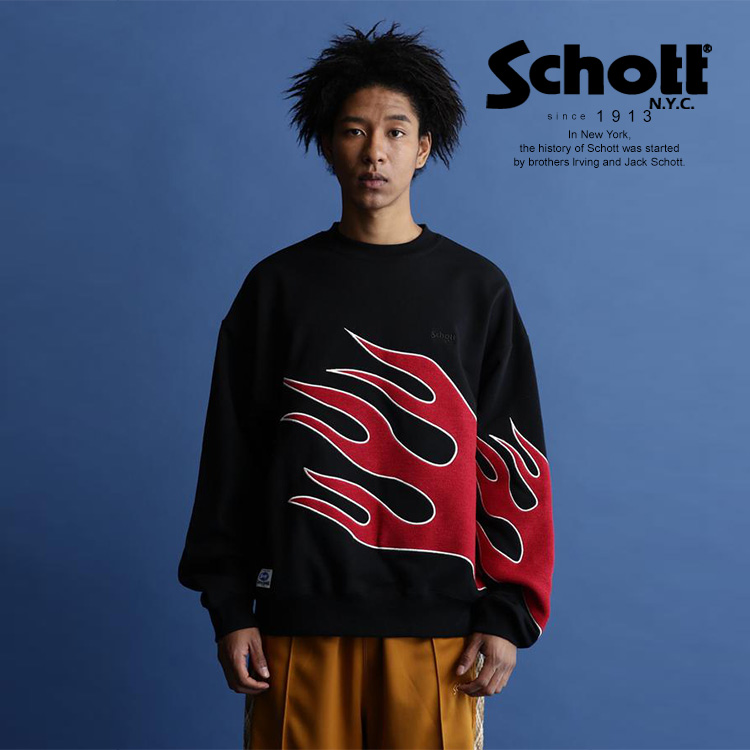 楽天市場】☆SALE |Schott/ショット 公式通販|CREW SWEAT 