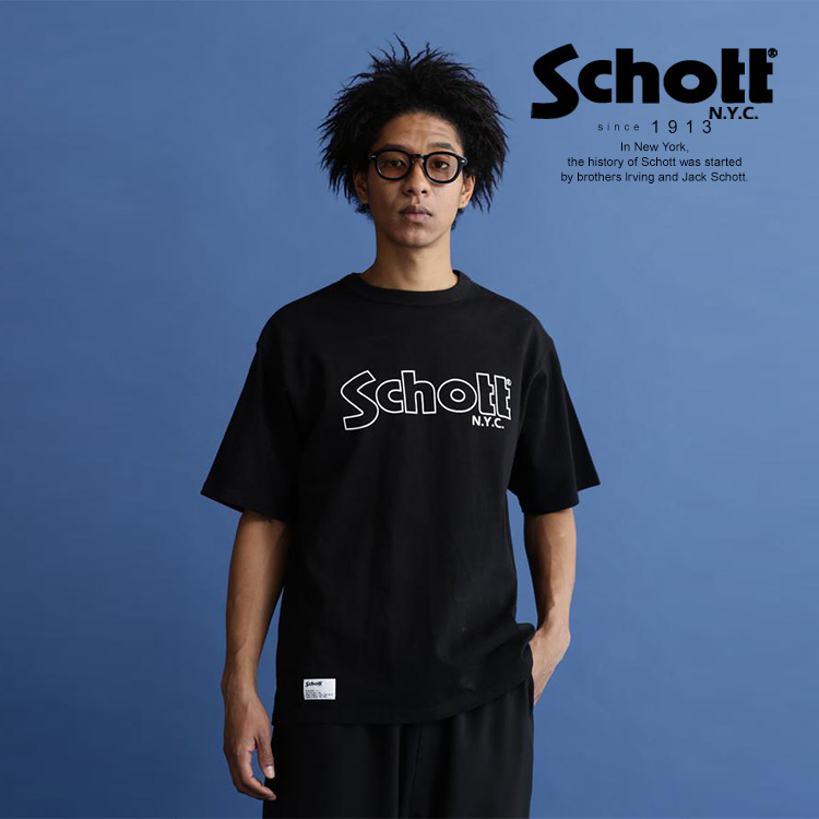 楽天市場】Schott/ショット 公式通販 |S/S HENLEY NECK T-SHIRT