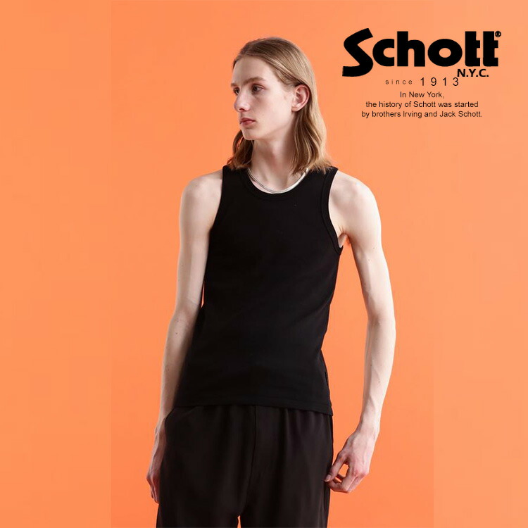 楽天市場】Schott/ショット TANK TOP PACK パック入りタンク
