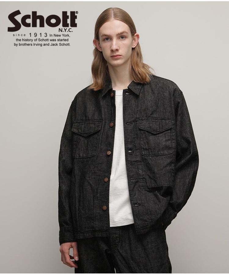 楽天市場】Schott/ショット 公式通販 |SALT AND PEPPER ZIP SWEAT