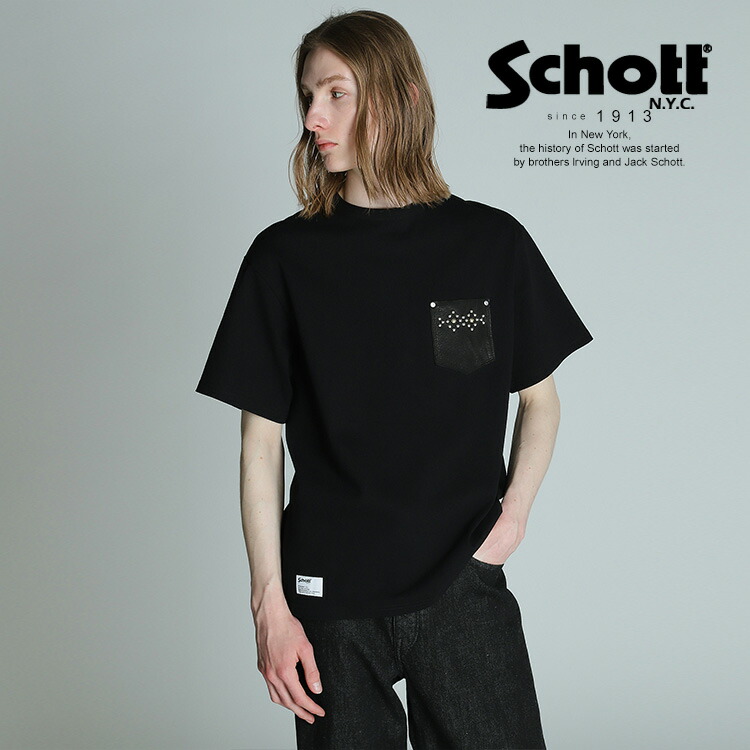 楽天市場】Schott NYC ショット 782-5934004 半袖Tシャツ ワン