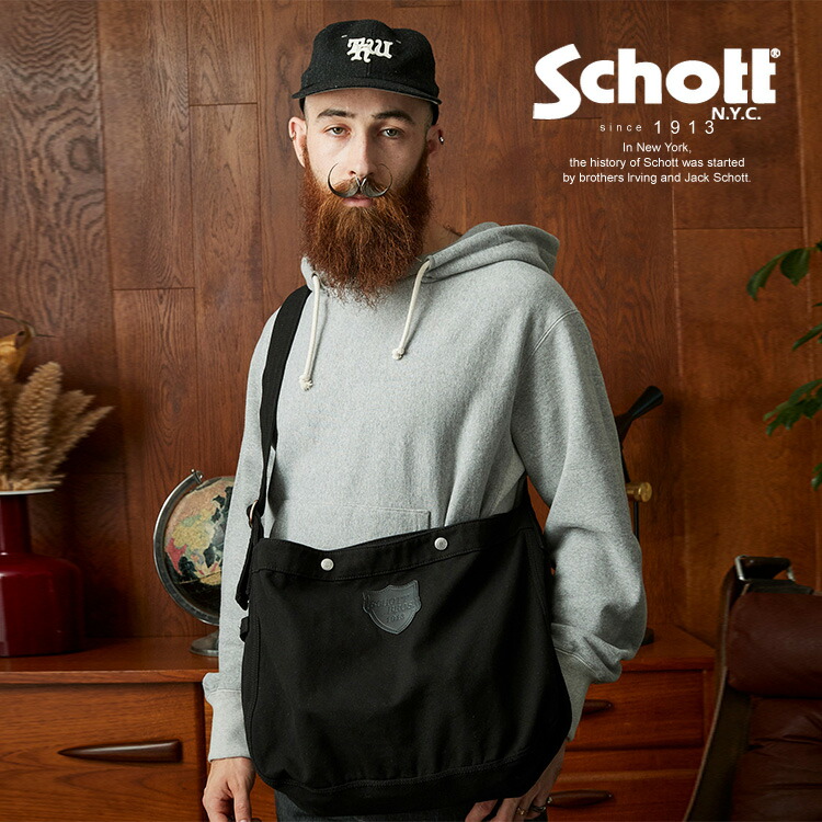 Schott/ショット 公式通販 |直営限定/NEWSPAPER BAG/ニュースペーパー バッグ｜Schott