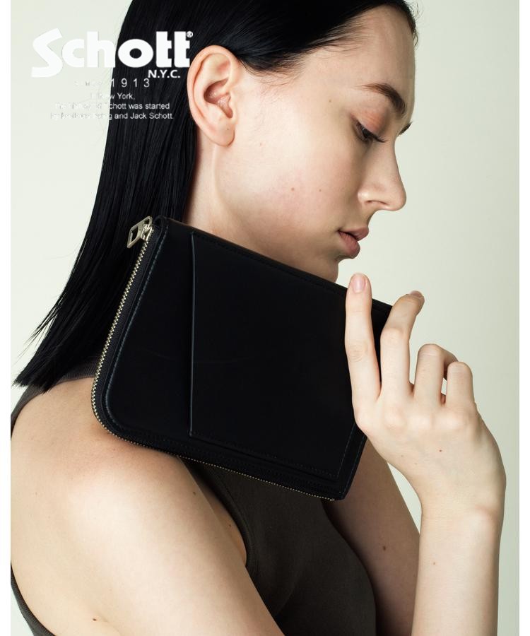 【楽天市場】Schott/ショット 公式通販 |直営限定 |Women’s |LEATHER POUCH CASE MEDIUM:Schott
