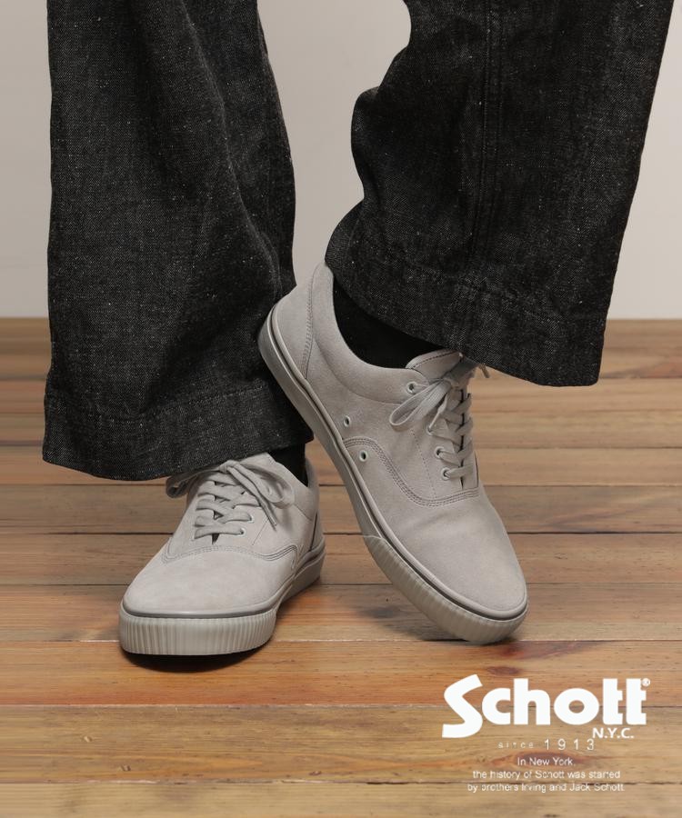 ★SALE|Schott/打つこと 堅苦しさ通信販売 | 直営制限事項/SNEAKERS \"GRAMERCY\""/スニーカー グラマシー ※大売り出し品につき取り替えっこ返品不可"