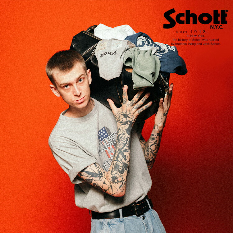 Schott/ショット 公式通販 |T-SHIRT QUALITY OVER QUANITY/クオリティ・オーバー・クオンティティ Tシャツ