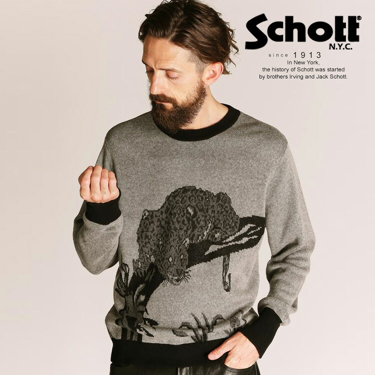 Schott/打つこと 堅苦しさ通信販売 |50’S KNIT/50’s 編み物