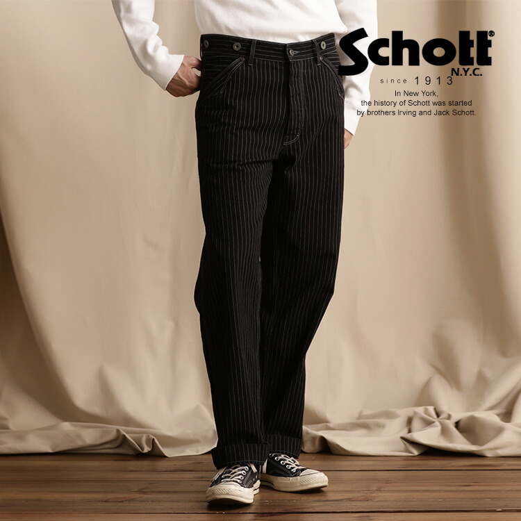 も*様 Schott オールドヒッコリー デニムパンツ インディゴ サイズ30 楽天市場】Schott/ショット OLD HICKORY DENIM PANTS オールド