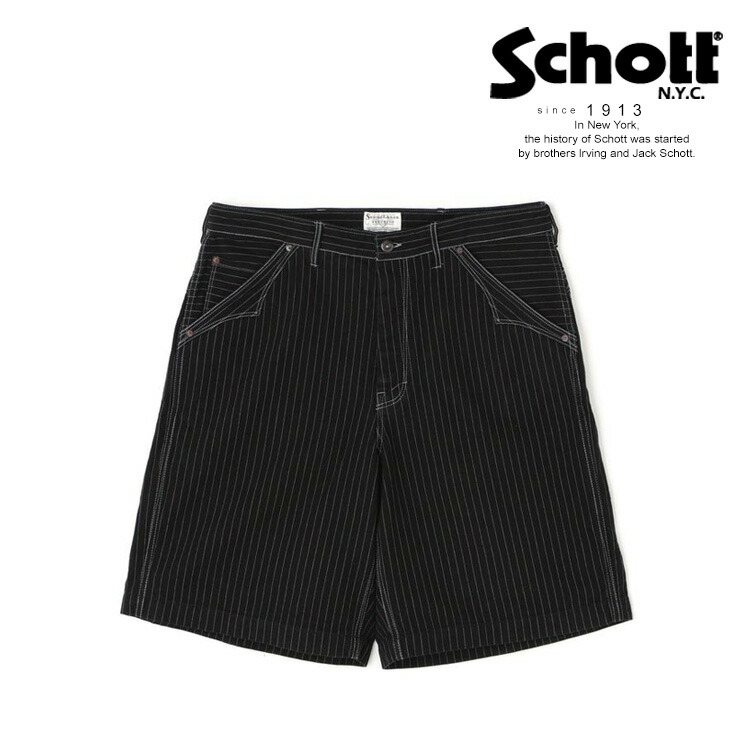 Schott/オールド ヒッコリーワークパンツ28 OLD HICKORY DENIM PANTS/オールドヒッコリー デニムパンツ